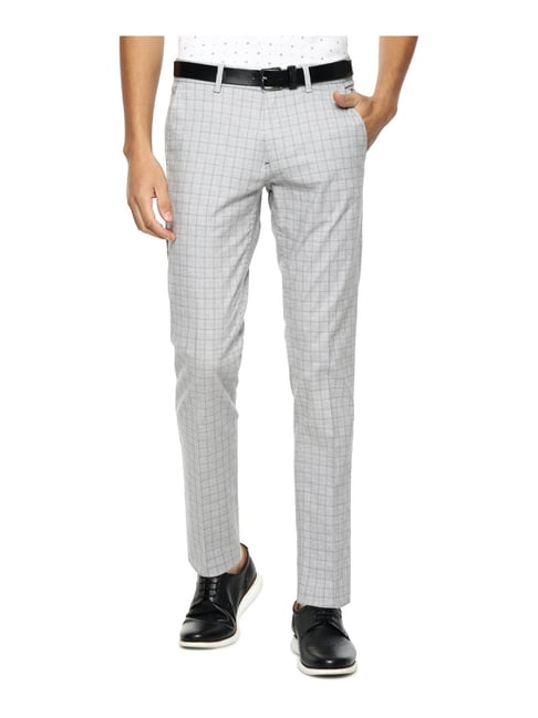 Men's Grey Checked Formal Trousers at Rs 992.00 | New Delhi| ID:  2851929729762