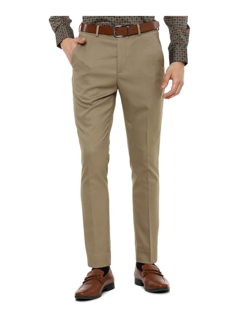 Buy Louis Philippe Sport Men Printed Slim Fit Regular Trousers  Trousers  for Men 20324704  Myntra