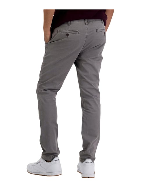 Buy American Eagle Outfitters Grey Slim Fit Chinos for Mens Online @ Tata  CLiQ