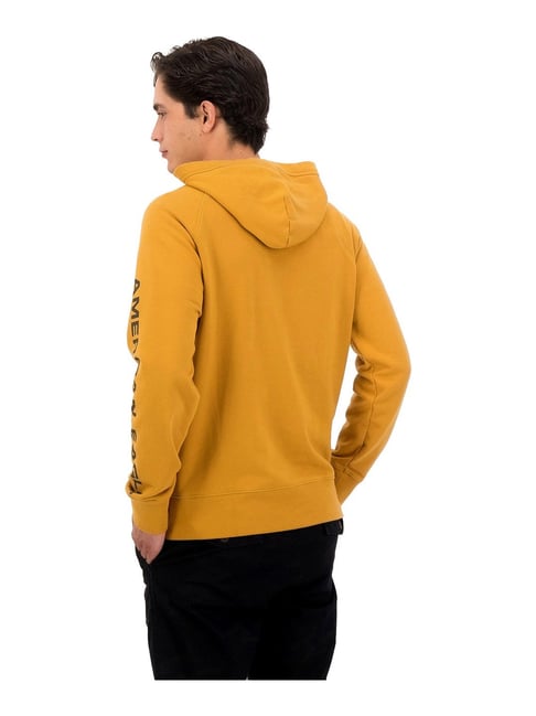 American eagle hotsell yellow sweatshirt