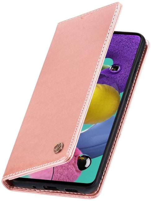 ClickCase Sheep PU Leather Wallet Case Magnetic Flip Cover For Iphone 11  Pro Max (ROSE GOLD)