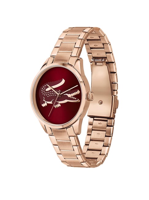 Lacoste gold best sale watch price