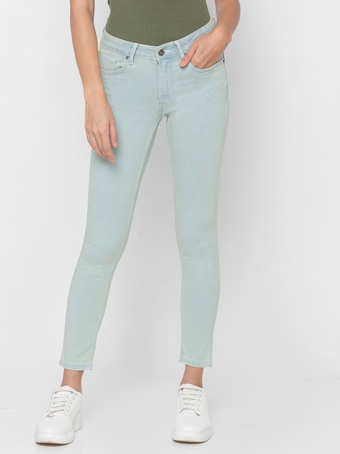 Globus Blue Cotton Jeans