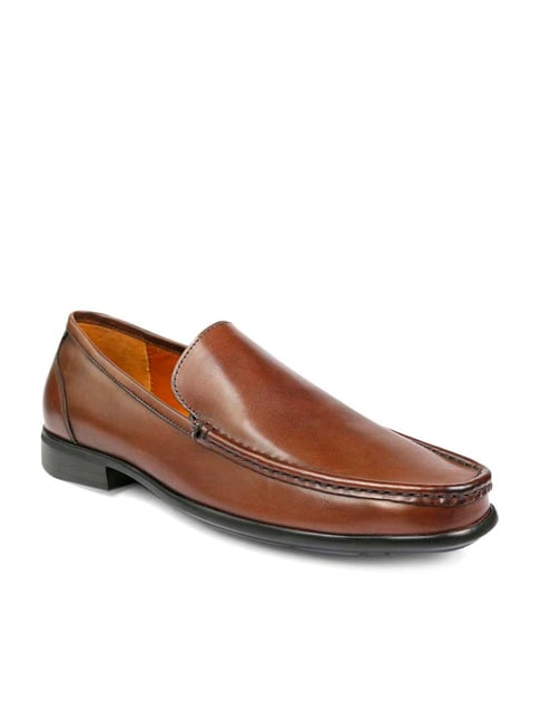 Buy One8 Select By Virat Kohli Debonair Brown Loafers for Men at