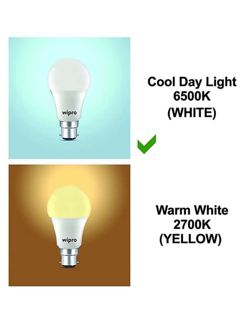 wipro 10w led bulb pack of 4