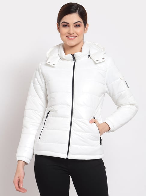 Buy Jet Black Jackets & Coats for Women by Outryt Sport Online | Ajio.com