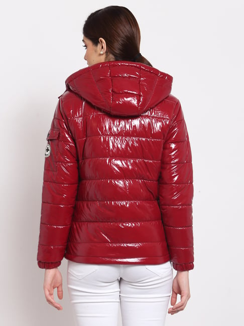 Buy Mode By Red Tape Women Blue Padded Jacket - Jackets for Women 20618798  | Myntra