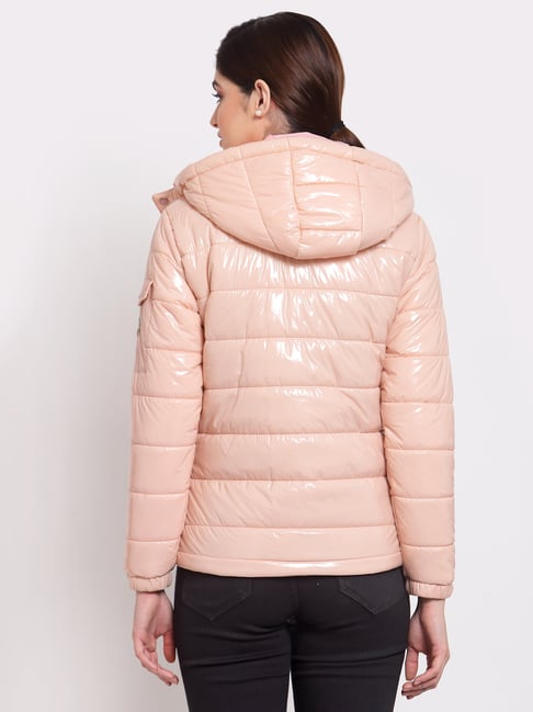 Hooded puffer jacket - Light blue - Ladies | H&M