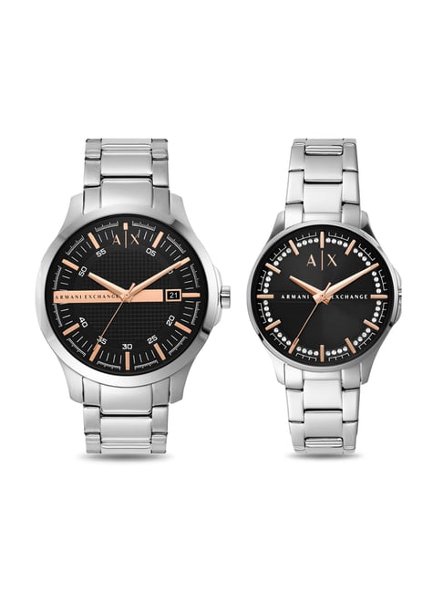 Armani Exchange AX7132SET Hampton Couples Analog Watch