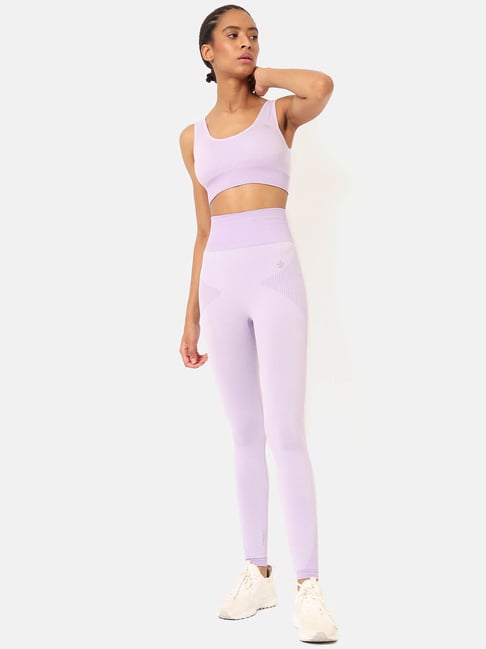 Buy Cultsport Seamless Striped Tights for Women Online @ Tata CLiQ