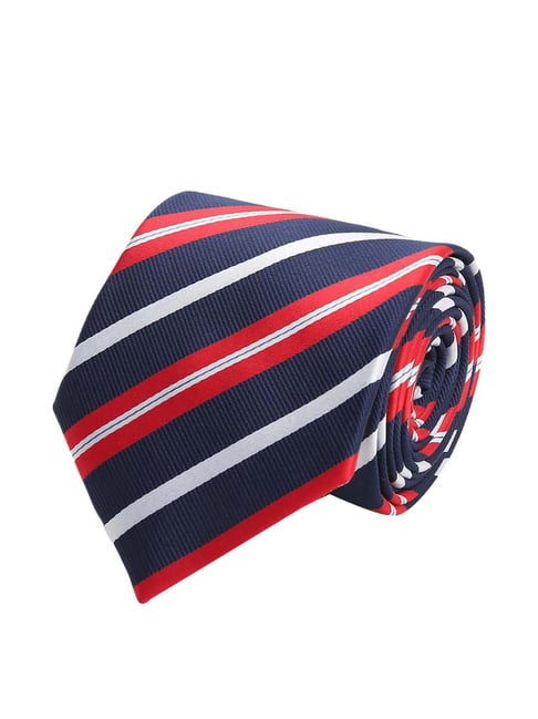 Tossido Blue Woven Necktie