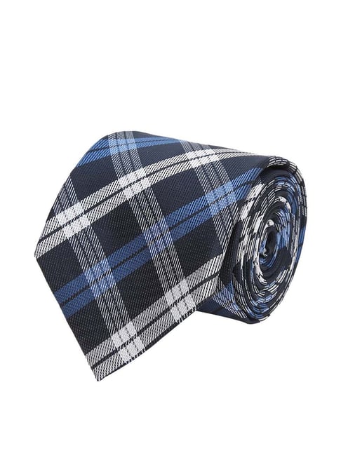 Tossido Blue Woven Necktie