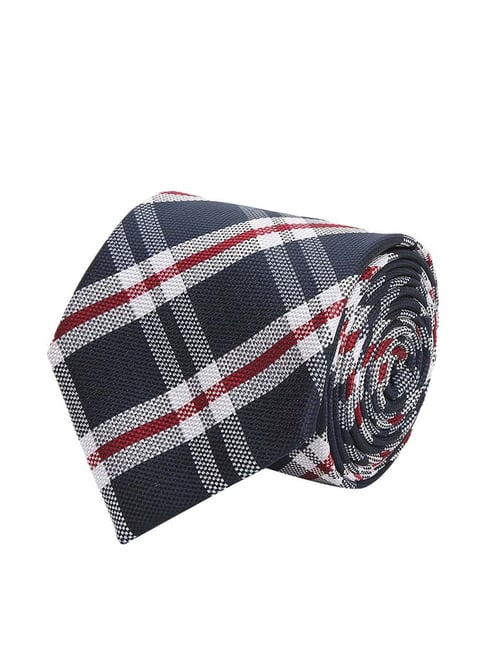 Tossido Blue Woven Necktie-picture-47