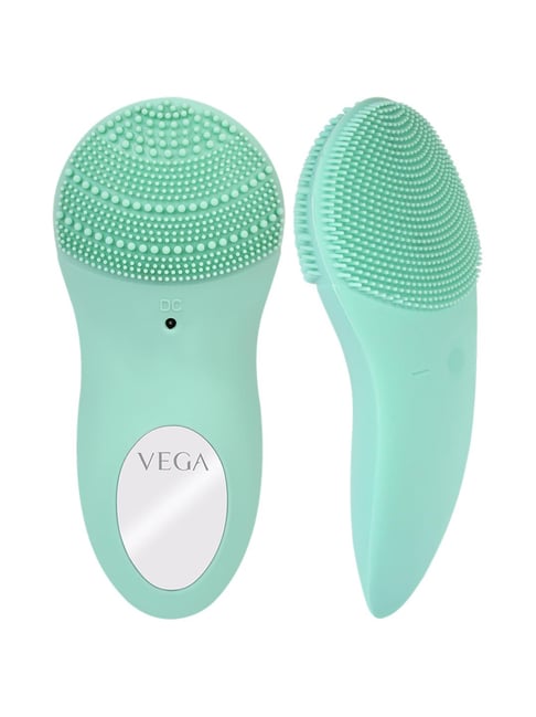 Vega VHFC-02 3-In-1 Facial Cleanser with Sonic Vibration Technique (Green)