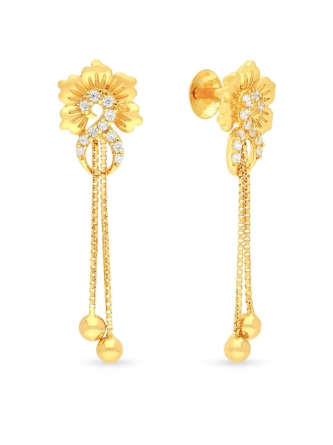 Amazon.com: Dangle Earrings 23k 24k Thai Baht Yellow Gold Plated Filled Earrings  Design From Thailand, Thai Dress, The Wedding, Women Jewelry: Clothing,  Shoes & Jewelry