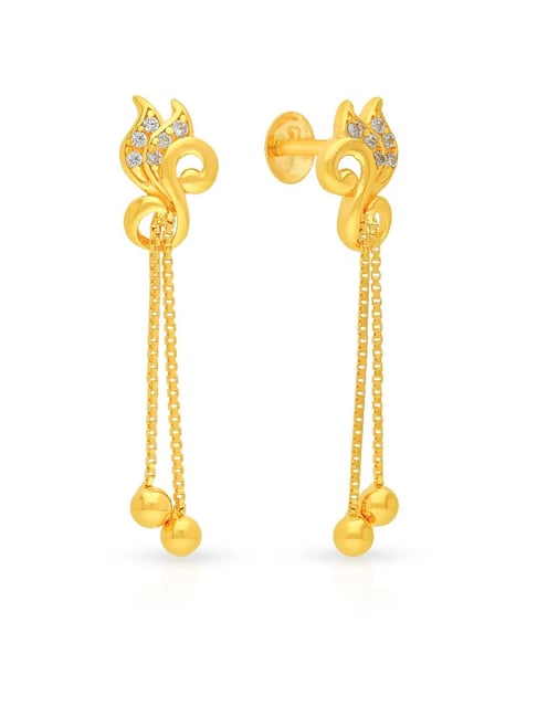 Uncut Diamond earrings - Indian Jewellery Designs