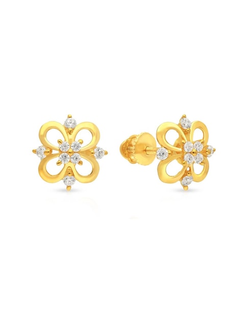 Buy Malabar Gold Earring ERNOB22826 for Women Online | Malabar Gold &  Diamonds