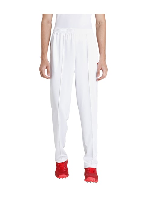 Puma White Team CR Track Pants