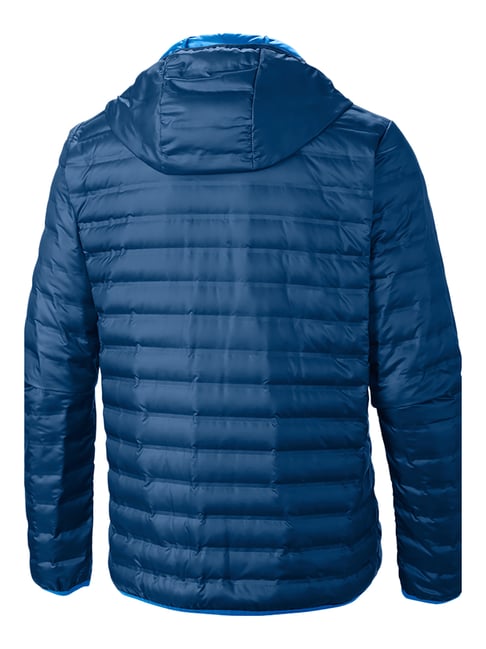 Buy Columbia Blue Full Sleeves Polyester Hooded Jacket for Men s Online Tata CLiQ