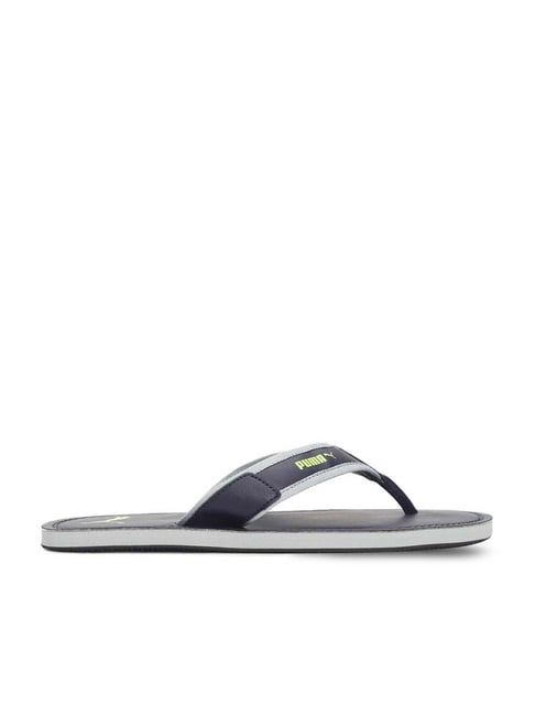 Puma Men's Tsukisho V2 IDP Navy & Grey Flip Flops