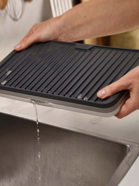 JOSEPH JOSEPH Grey Polypropylene Draining Board - Set of 1