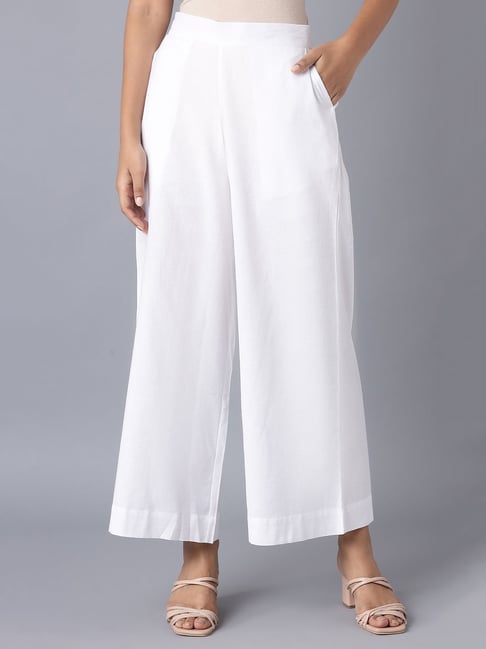juhi s Regular Fit Women White Trousers - Buy juhi s Regular Fit Women  White Trousers Online at Best Prices in India | Flipkart.com
