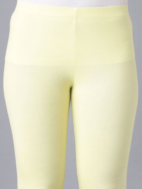 Buy Elleven Yellow Leggings for Women's Online @ Tata CLiQ