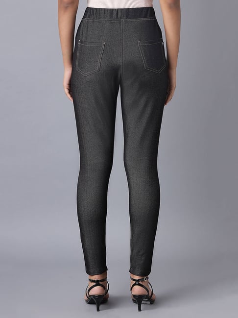 Buy Vero Moda Black Mid Rise Jeggings for Women Online @ Tata CLiQ