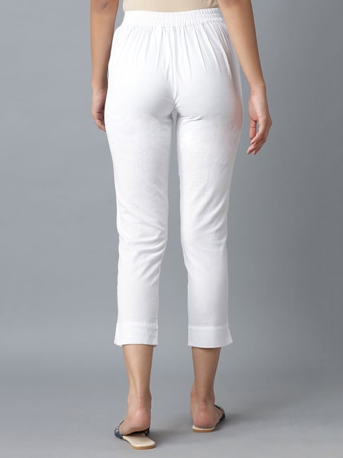 Cotton Hemp Tapered Ankle Pant | EILEEN FISHER