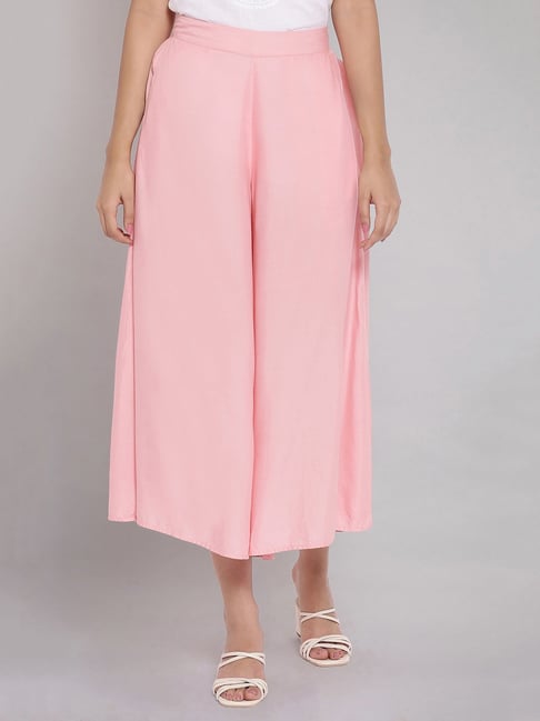 Mistral Organic Cotton Cropped Trousers Paradise Pink at John Lewis   Partners