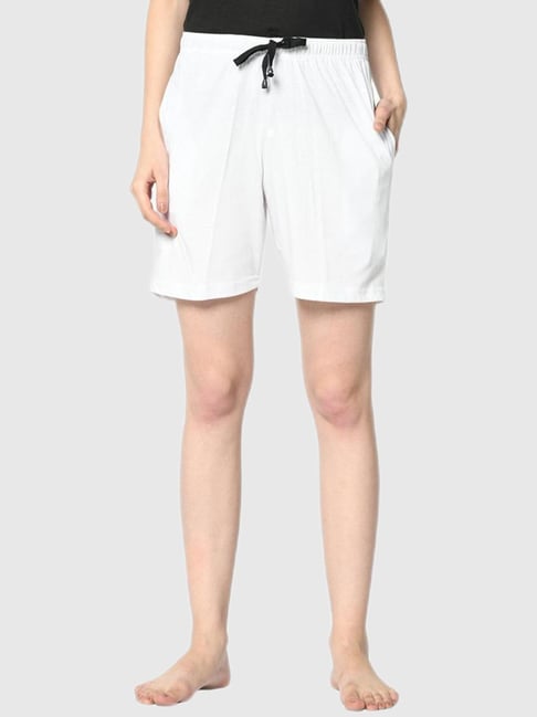 Vimal Jonney White Regular Fit Shorts-picture-14