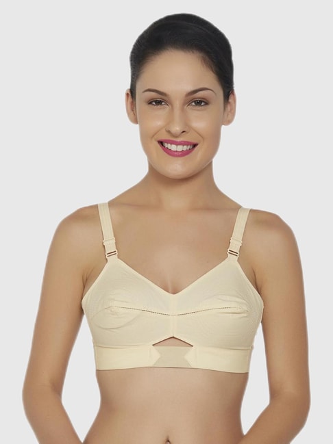 Women Bra Cream Clothing Set - Buy Women Bra Cream Clothing Set online in  India
