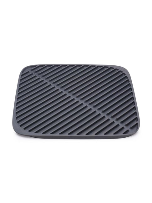 JOSEPH JOSEPH Grey Silicone Draining Mat - Set of 1