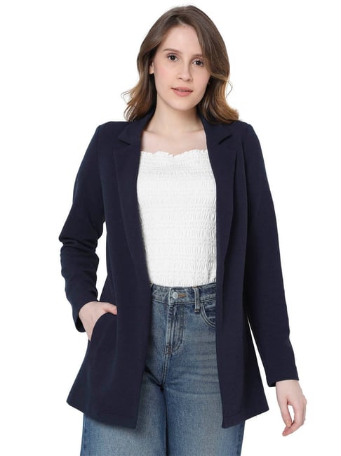 Vero Moda Navy Regular Fit Jacket