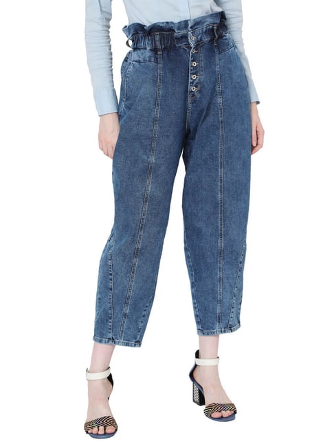 Vero Moda Blue Regular Fit Jeans