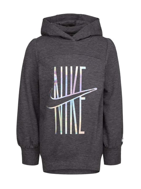 Nike charcoal sales grey hoodie