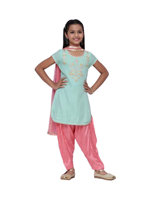 Biba girls salwar hot sale suit set