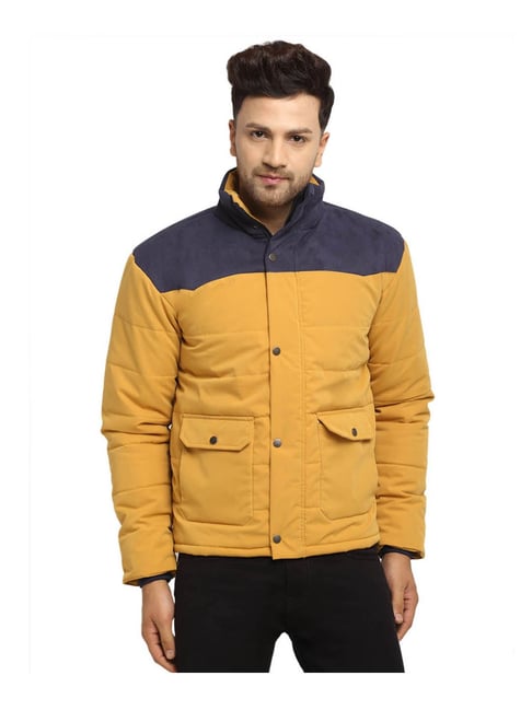 mustard smart jacket