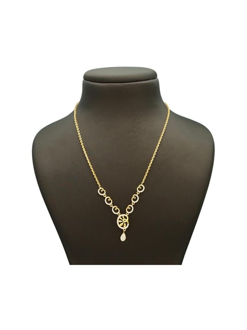 Buy Malabar Gold And Diamonds 22k Gold Necklace For Women Online At 