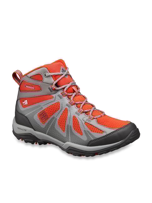 Columbia Women's PEAKFREAK XCRSN II XCEL MID OUTDRY Ruby Red Hiking Shoes