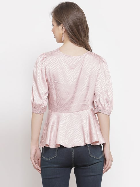 Buy Mafadeny Pink Embellished Shirt for Women Online @ Tata CLiQ