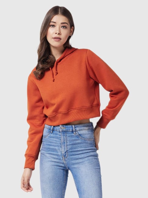 Miss Chase Rust Boxy Fit Sweatshirt-picture-16