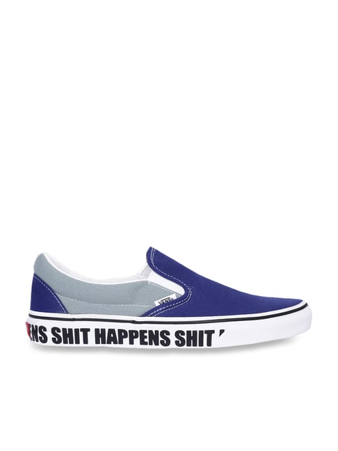 Vans Men's CLASSIC Blue Plimsolls