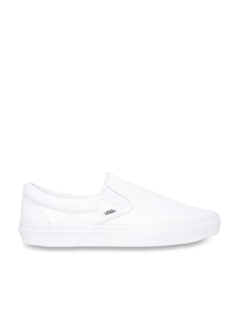 Vans Men's CLASSIC SLIP ON White Plimsolls