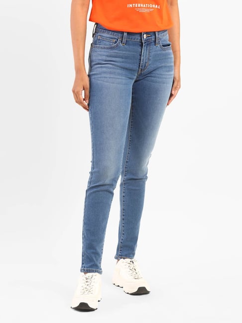 Levis Levi's Blue Super Skinny Fit Jeans