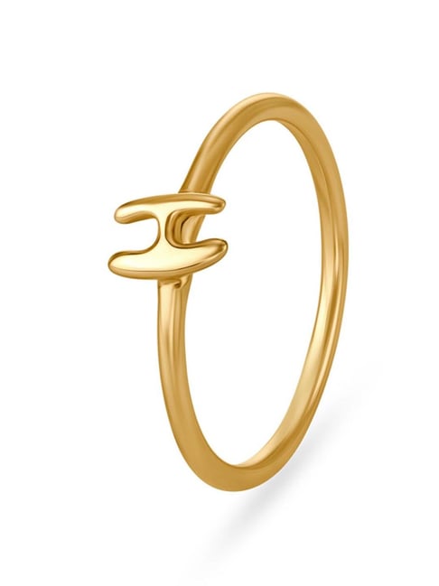 Ring with Letter J in Gold | Nomination