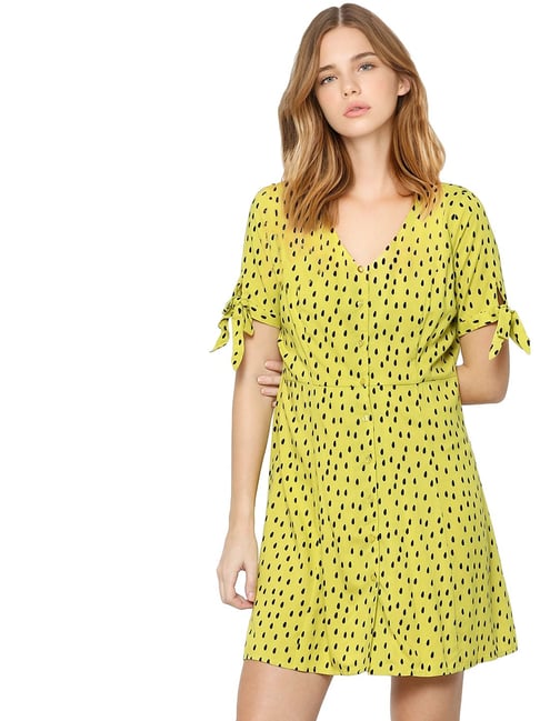 Only Citronelle Printed Dress Price in India