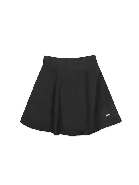 Tiny Girl Black Solid Skirt