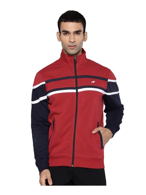 ALCIS Navy & Red Striped Jacket-picture-32