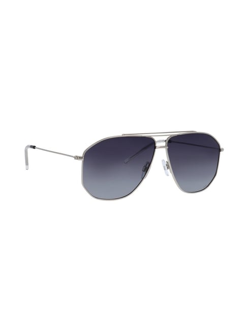 Buy Ferragamo Men Silver Navigator Metal Sunglass Online - 730102 | The  Collective